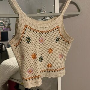 Zara kids crochet top